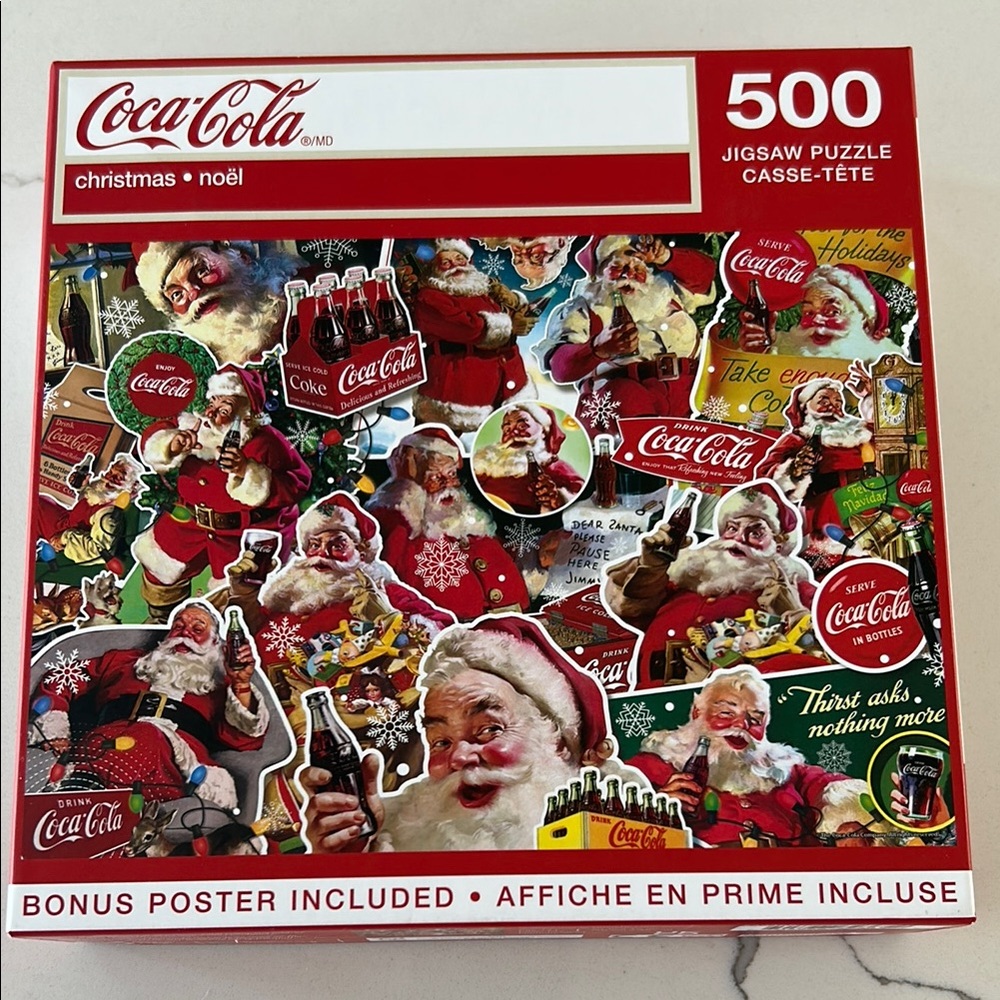 New Coca-Cola Christmas Jigsaw Puzzle 500 Pieces